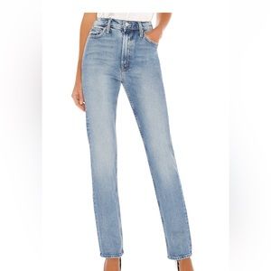 Mother Denim High Waisted Rider Skimp Jeans